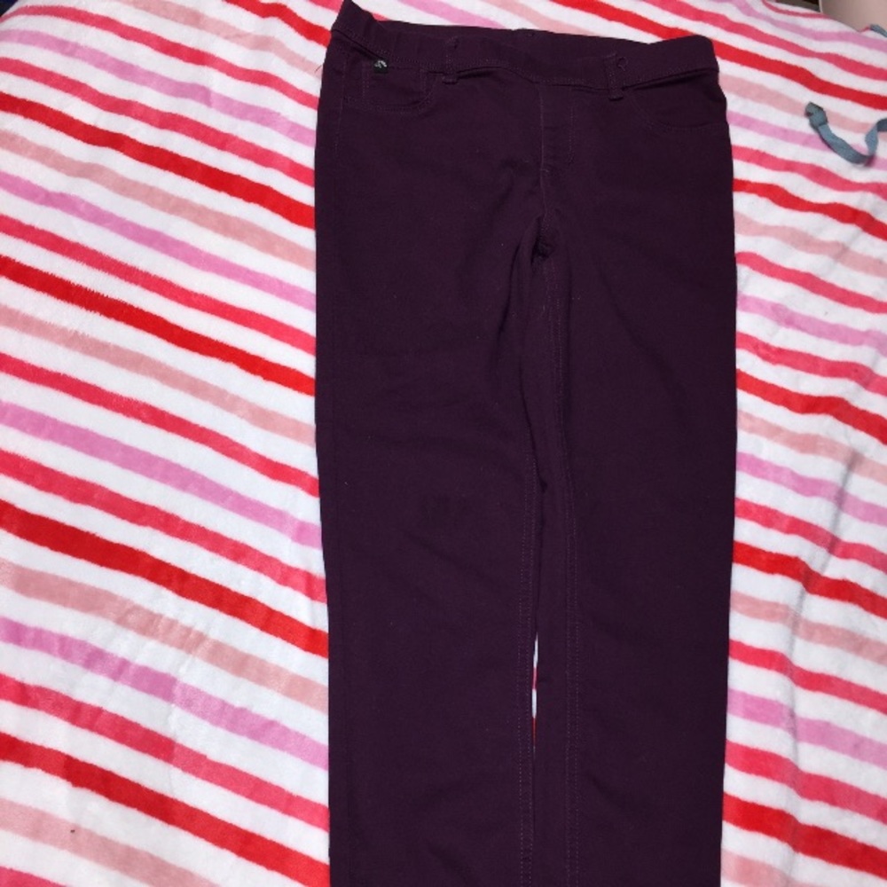 Purple jeggings